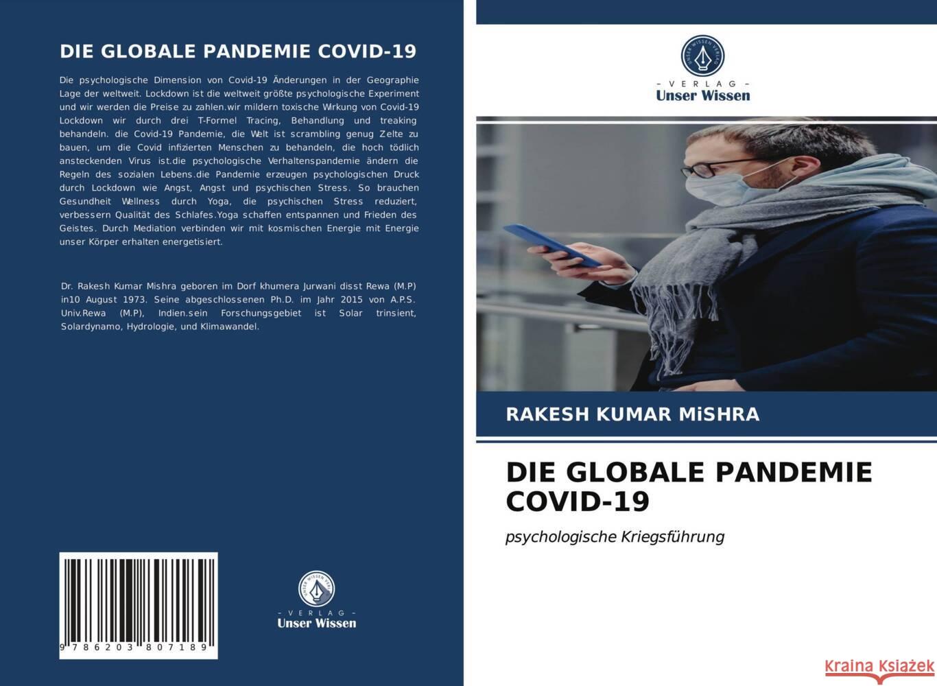 DIE GLOBALE PANDEMIE COVID-19 Mishra, Rakesh Kumar 9786203807189