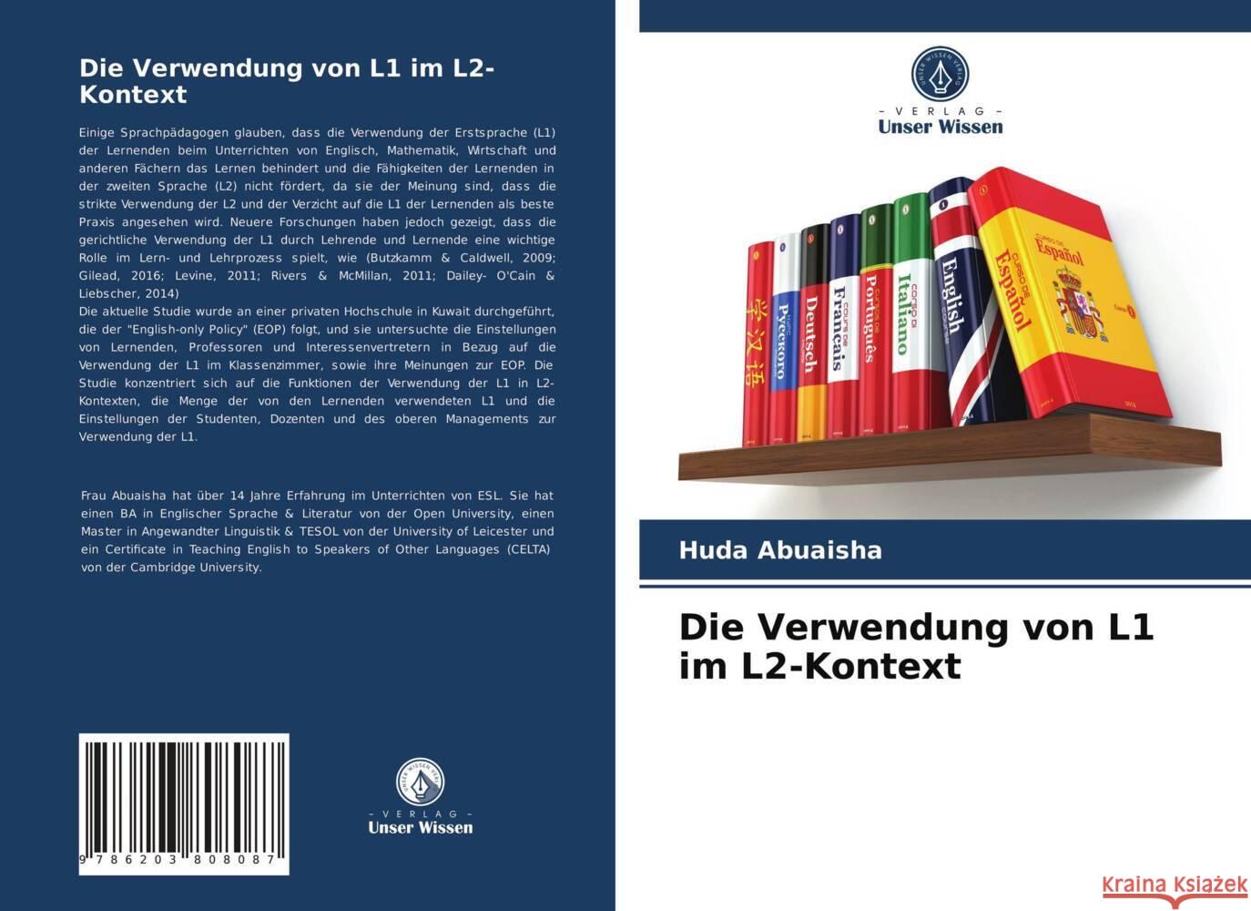 Die Verwendung von L1 im L2-Kontext Abuaisha, Huda 9786203808087