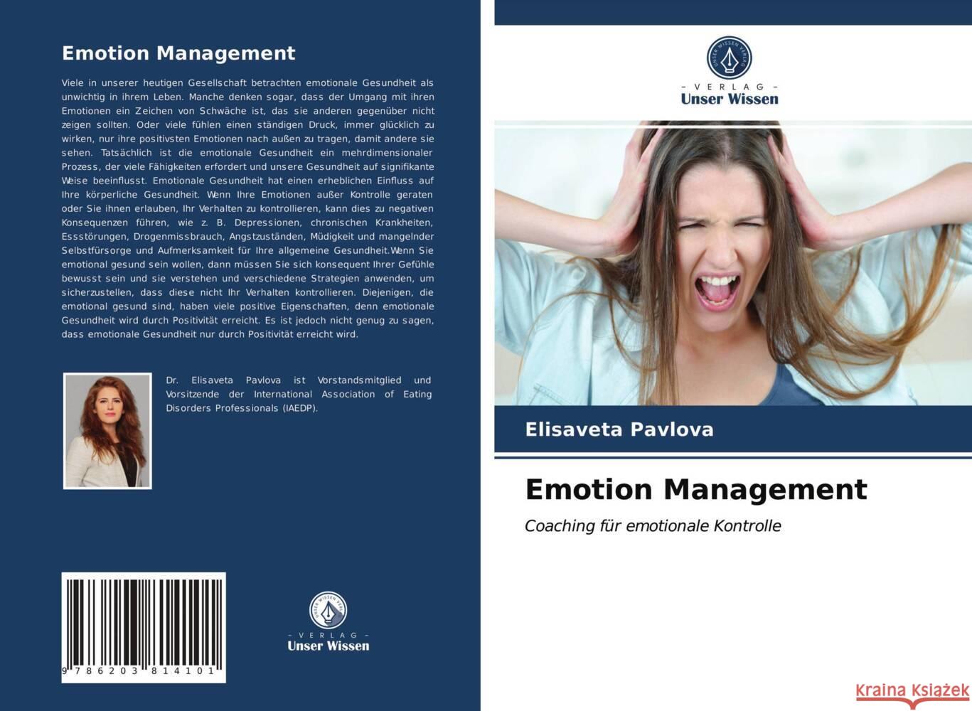 Emotion Management Pavlova, Elisaveta 9786203814101