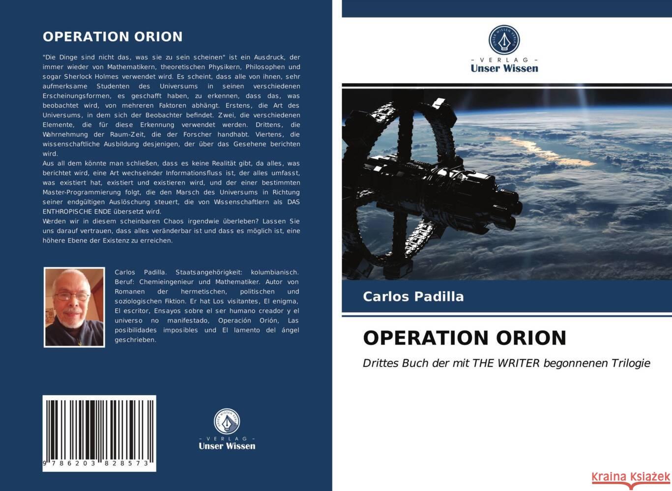 OPERATION ORION Padilla, Carlos 9786203828573