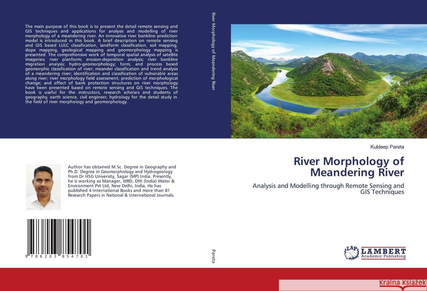 River Morphology of Meandering River Pareta, Kuldeep 9786203854701 LAP Lambert Academic Publishing