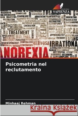 Psicometria nel reclutamento Rehman, Minhaaj 9786203906653