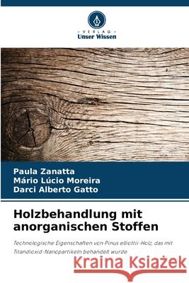 Holzbehandlung mit anorganischen Stoffen Zanatta, Paula, Moreira, Mário Lúcio, Gatto, Darci Alberto 9786203920321 Verlag Unser Wissen