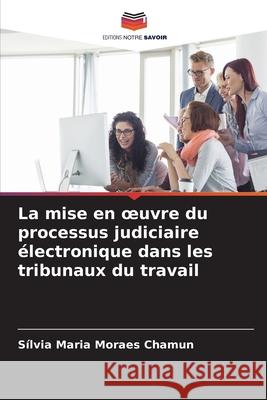 La mise en oeuvre du processus judiciaire électronique dans les tribunaux du travail Moraes Chamun, Sílvia Maria 9786203920475