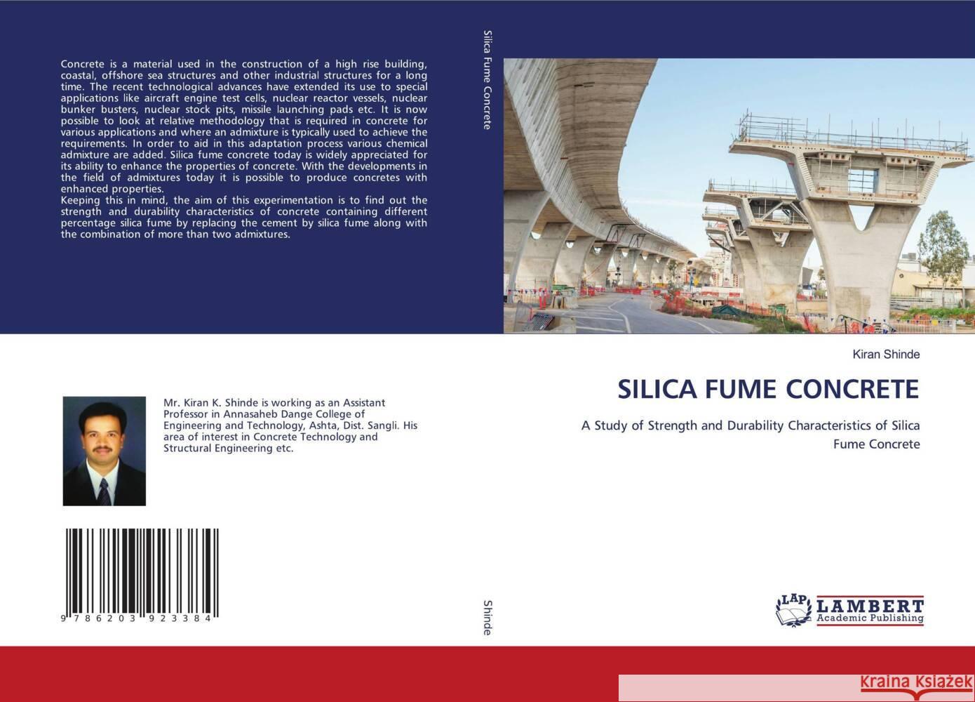 SILICA FUME CONCRETE Shinde, Kiran 9786203923384