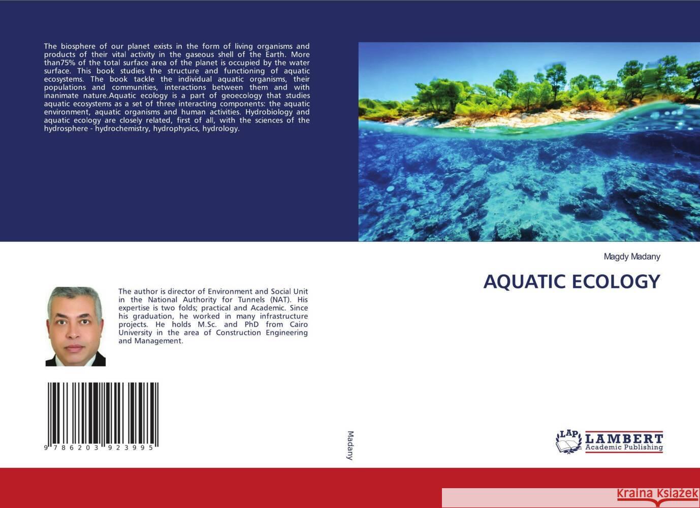 AQUATIC ECOLOGY Madany, Magdy 9786203923995 LAP Lambert Academic Publishing