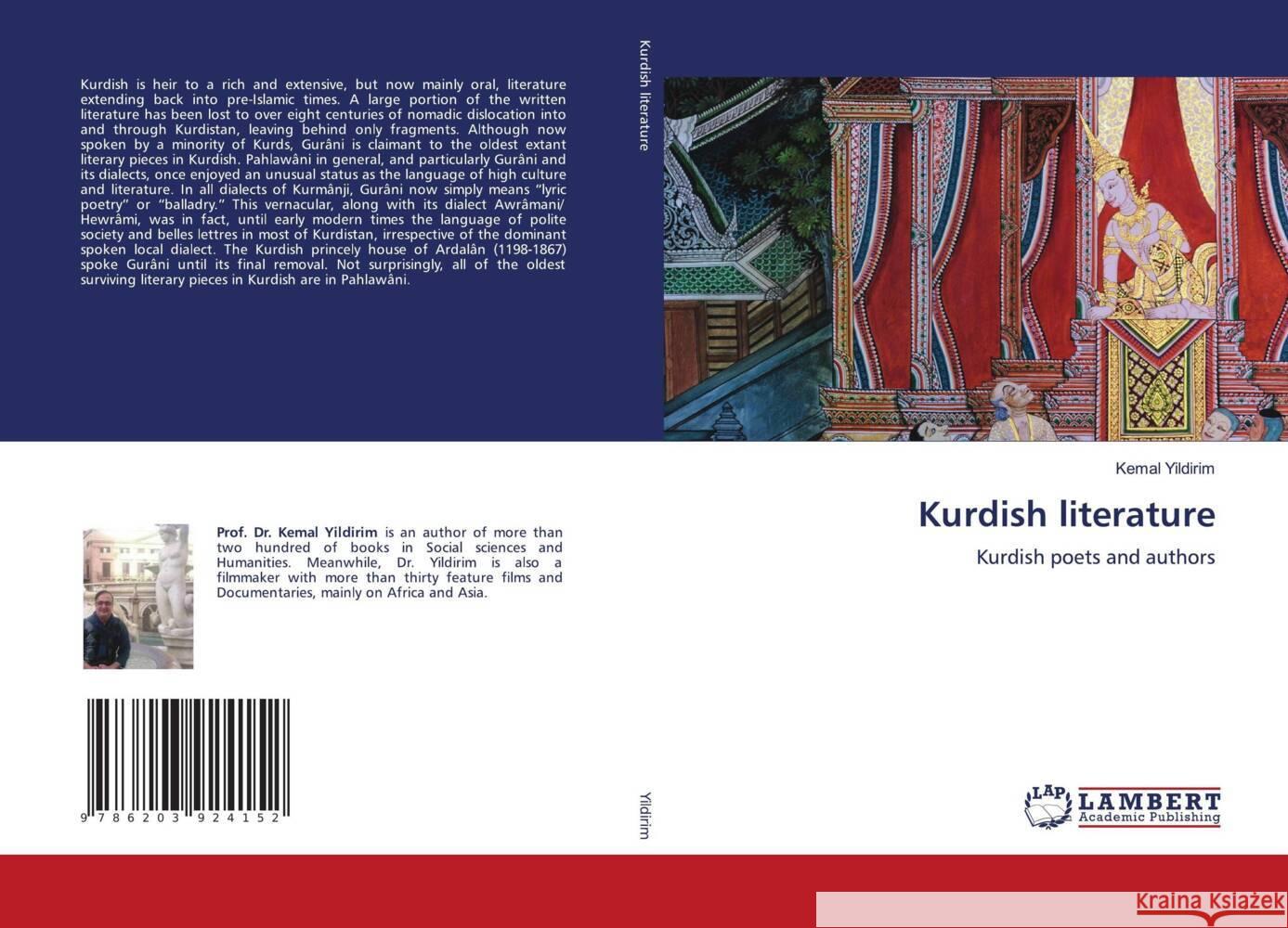 Kurdish literature Yildirim, Kemal 9786203924152 LAP Lambert Academic Publishing