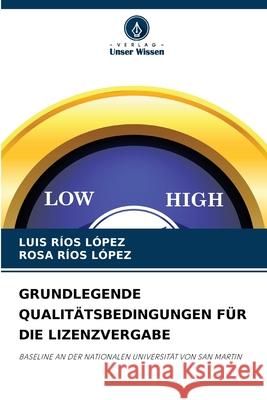 Grundlegende Qualitätsbedingungen Für Die Lizenzvergabe Luis Ríos López, Rosa Ríos López 9786204124988