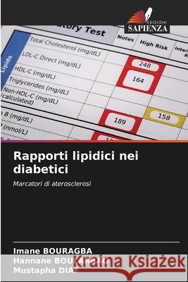 Rapporti lipidici nei diabetici Imane Bouragba Hannane Boularbag Mustapha Diaf 9786204127750