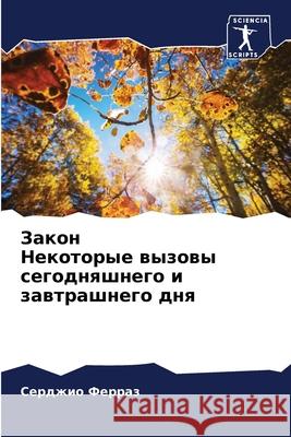 Закон Некоторые вызовы с Ферраk 9786204134314 Sciencia Scripts