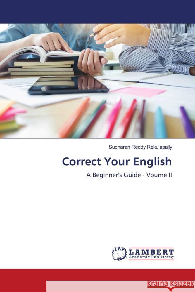 Correct Your English Rekulapally, Sucharan Reddy 9786204183817