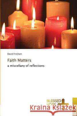 Faith Matters David Fincham 9786204185637
