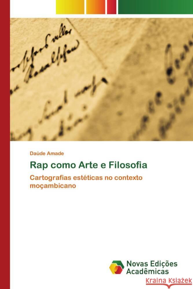 Rap como Arte e Filosofia Amade, Daúde 9786204195452