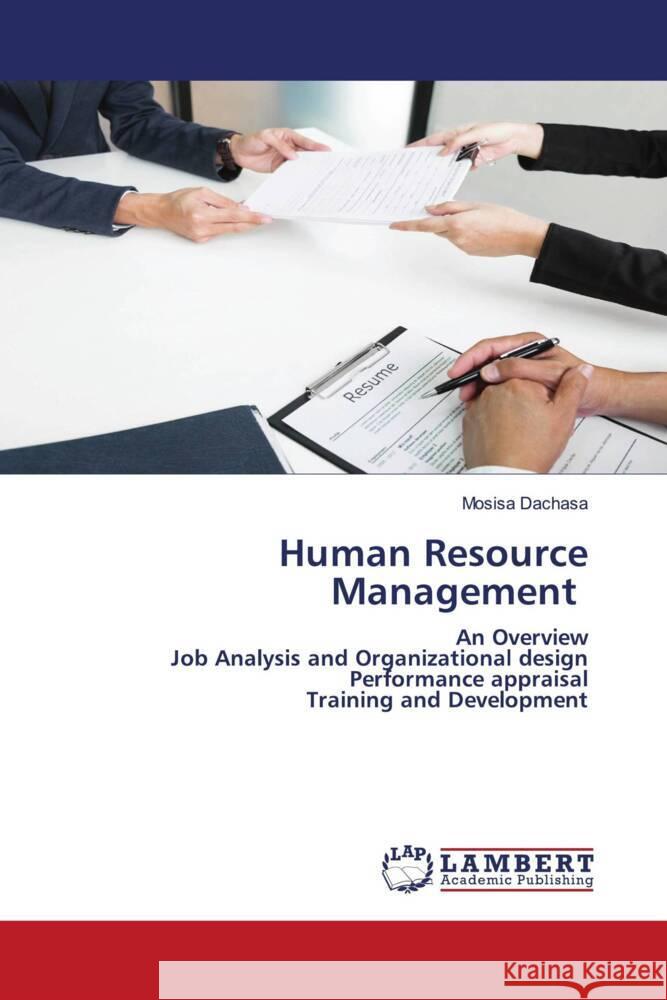 Human Resource Management Dachasa, Mosisa 9786204197357 LAP Lambert Academic Publishing