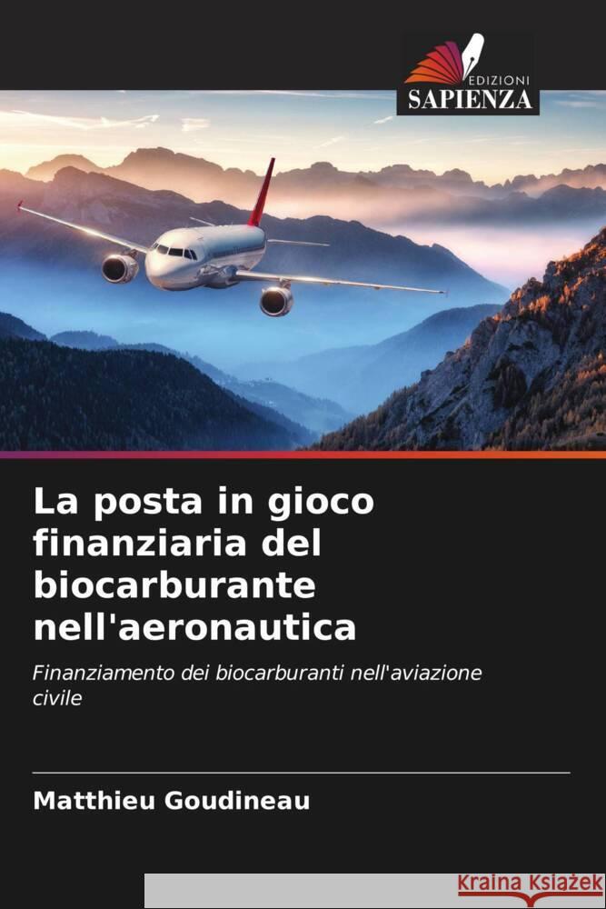 La posta in gioco finanziaria del biocarburante nell'aeronautica Goudineau, Matthieu 9786204222561