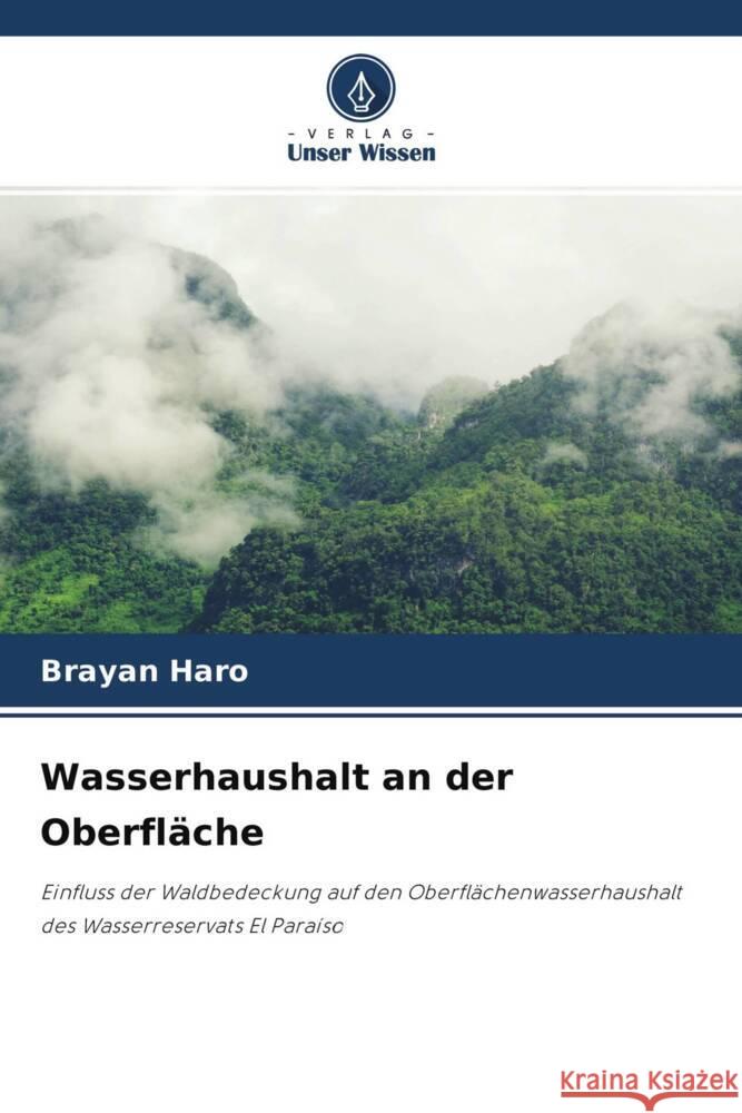 Wasserhaushalt an der Oberfläche Haro, Brayan 9786204287607