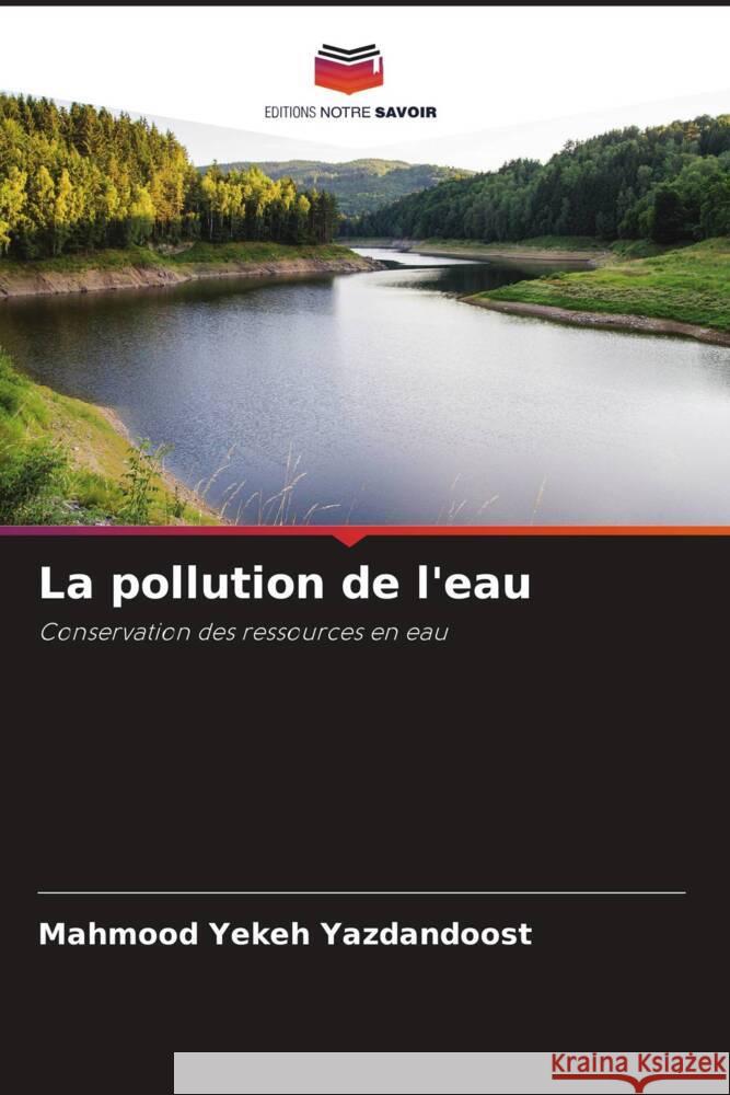 La pollution de l'eau Yekeh Yazdandoost, Mahmood 9786204351452 Editions Notre Savoir