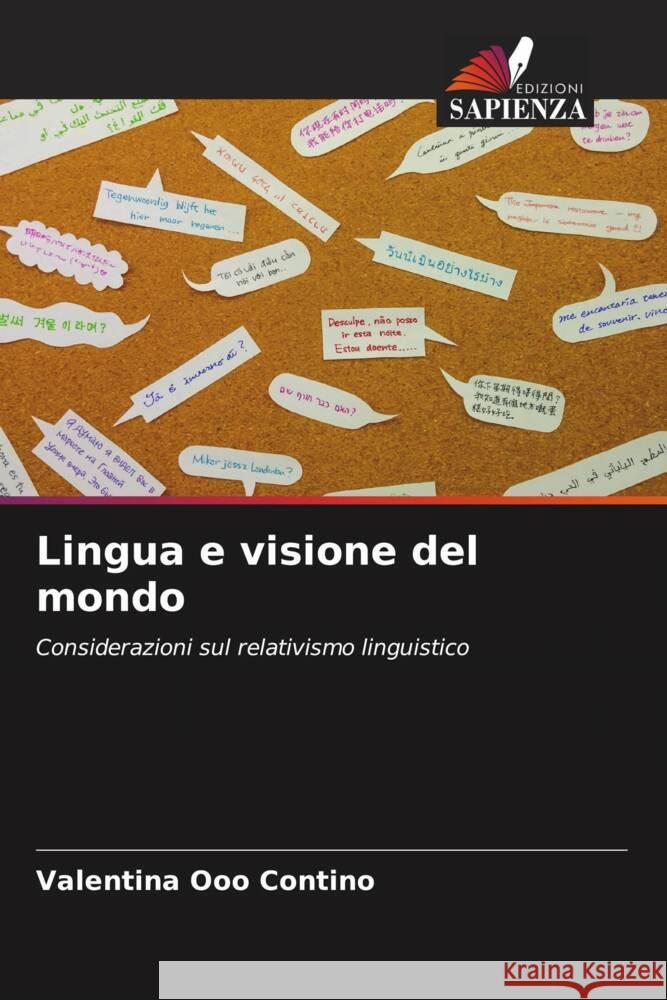 Lingua e visione del mondo Ooo Contino, Valentina 9786204404189