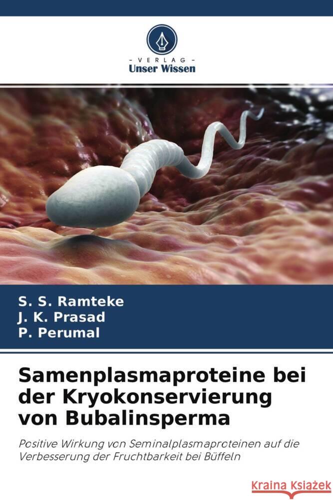 Samenplasmaproteine bei der Kryokonservierung von Bubalinsperma Ramteke, S. S., Prasad, J. K., Perumal, P. 9786204471129 Verlag Unser Wissen