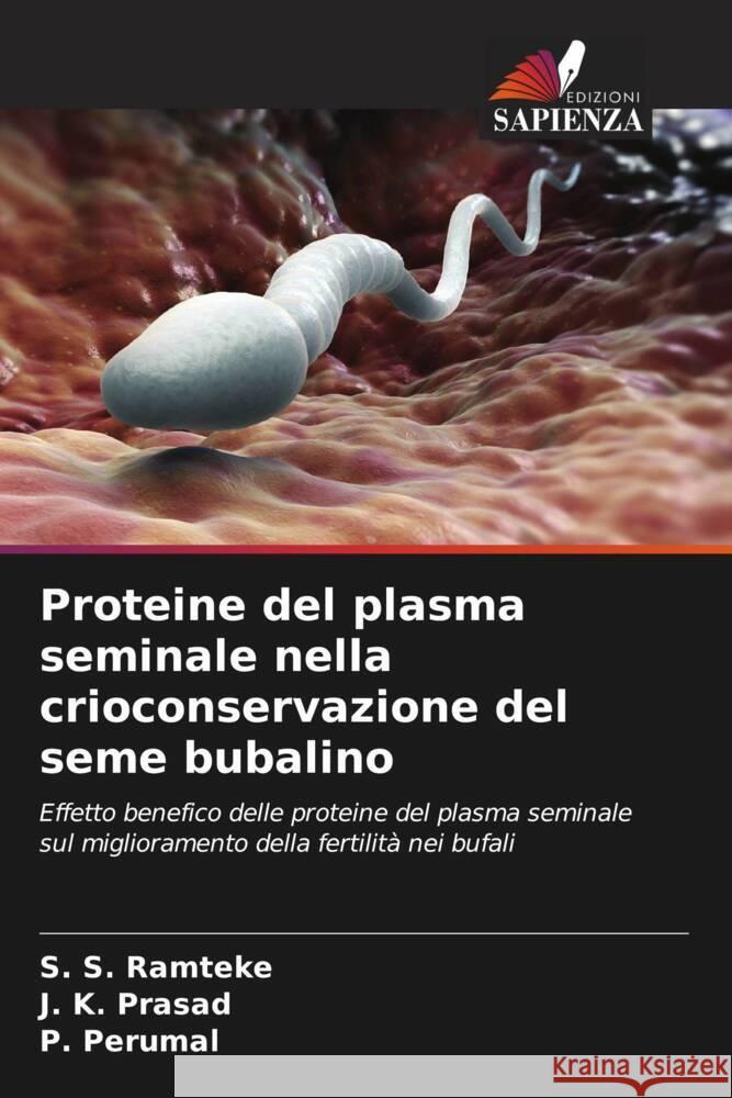 Proteine del plasma seminale nella crioconservazione del seme bubalino Ramteke, S. S., Prasad, J. K., Perumal, P. 9786204471150 Edizioni Sapienza