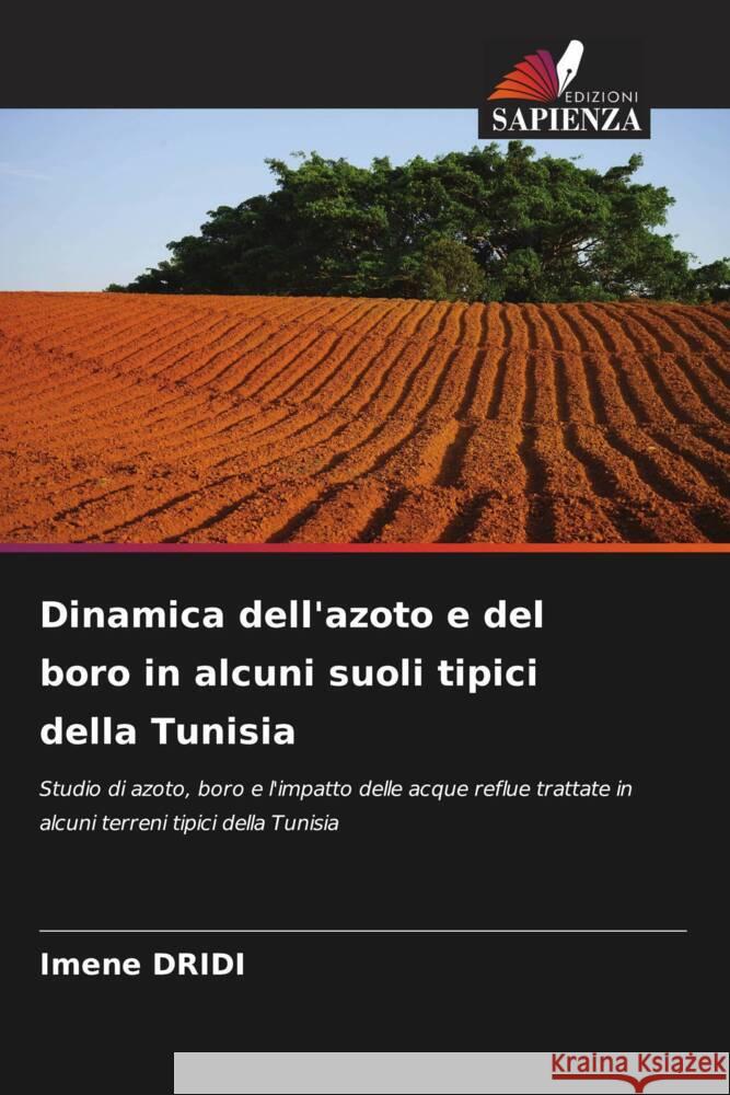 Dinamica dell'azoto e del boro in alcuni suoli tipici della Tunisia Dridi, Imene 9786204523040