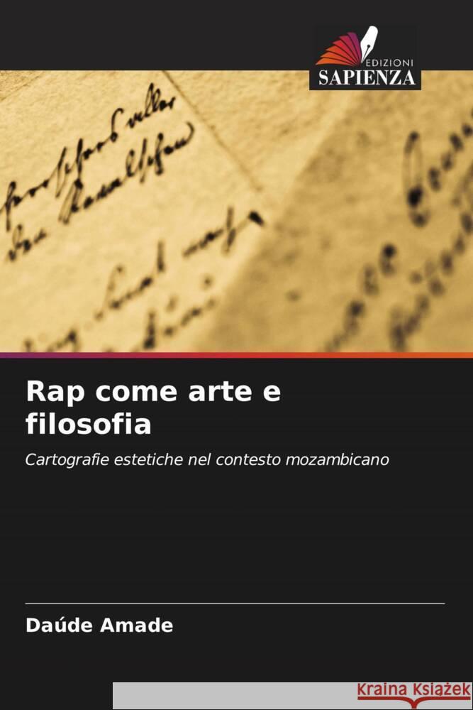 Rap come arte e filosofia Amade, Daúde 9786204527017