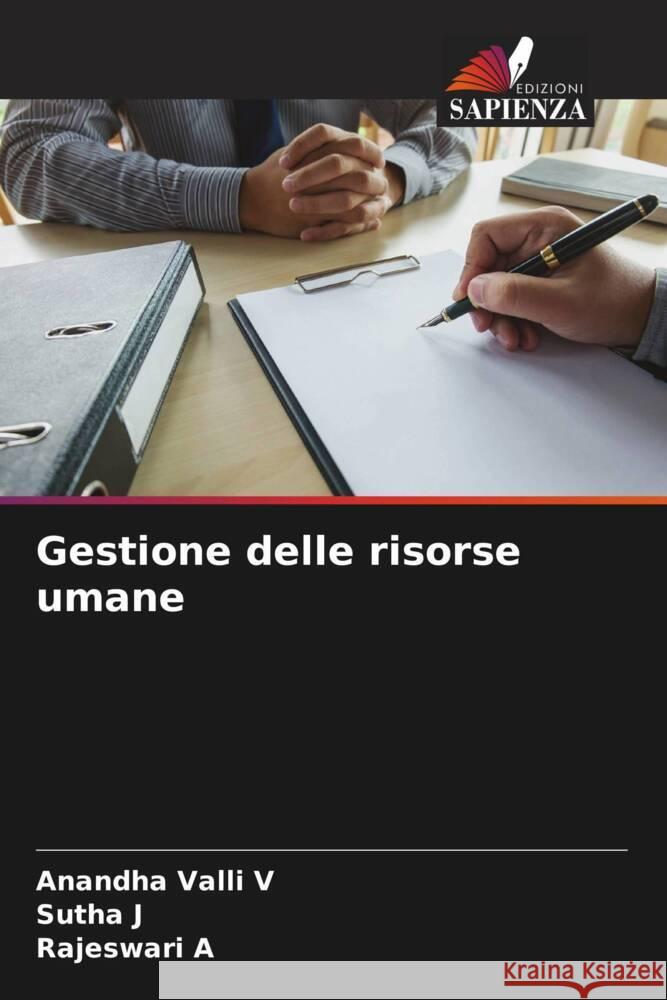 Gestione delle risorse umane V, Anandha Valli, J, Sutha, A, Rajeswari 9786204560748