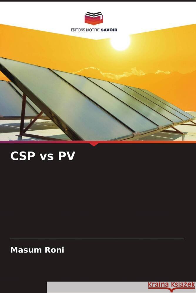 CSP vs PV Roni, Masum 9786204635491