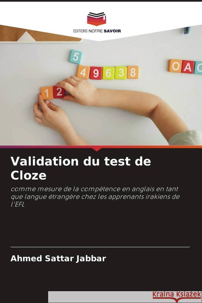 Validation du test de Cloze Sattar Jabbar, Ahmed 9786204644554