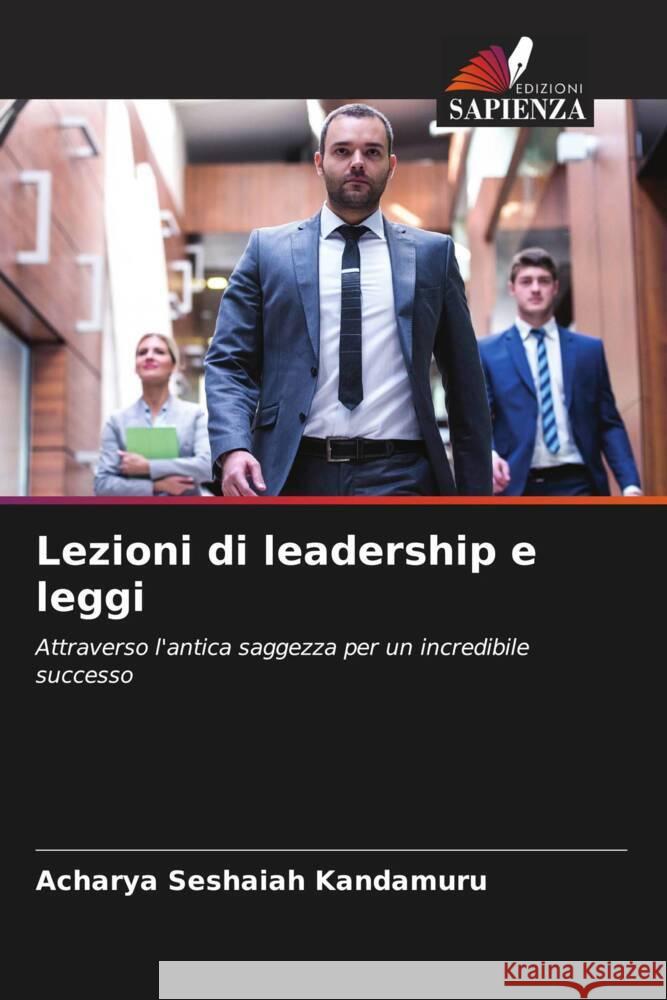 Lezioni di leadership e leggi Kandamuru, Acharya Seshaiah 9786204652108