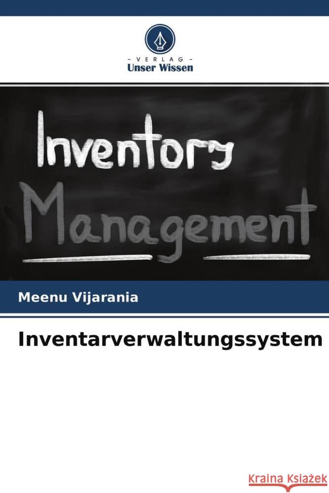 Inventarverwaltungssystem Vijarania, Meenu 9786204669212