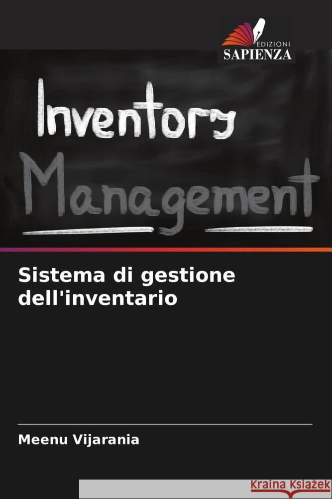 Sistema di gestione dell'inventario Vijarania, Meenu 9786204669243