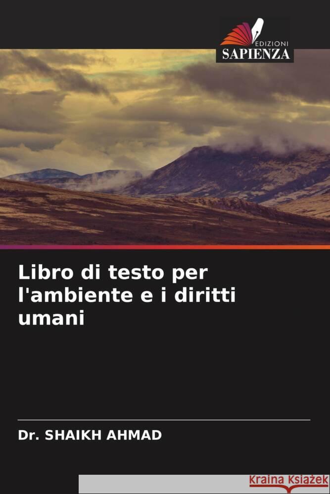 Libro di testo per l'ambiente e i diritti umani AHMAD, Dr. SHAIKH 9786204672878