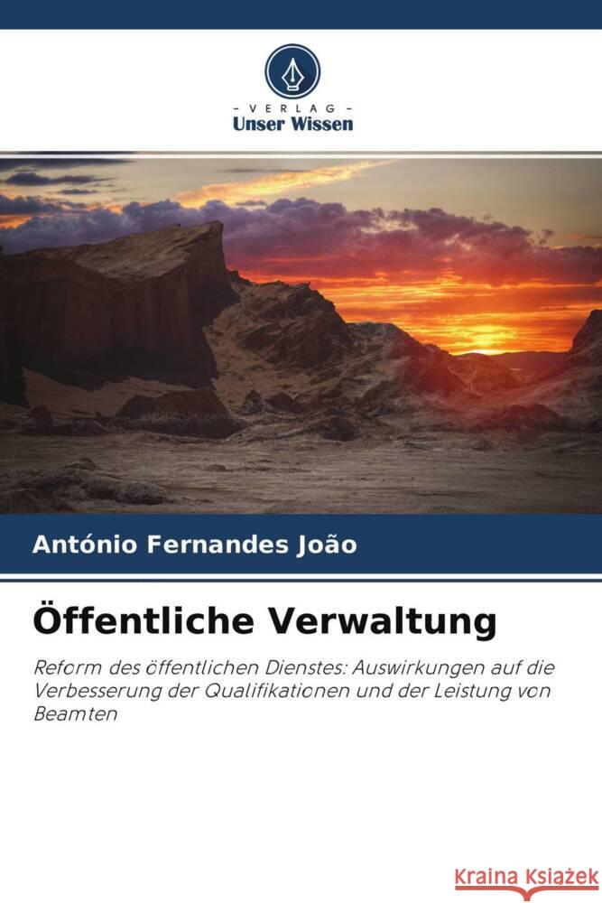 Öffentliche Verwaltung Fernandes João, António 9786204701530