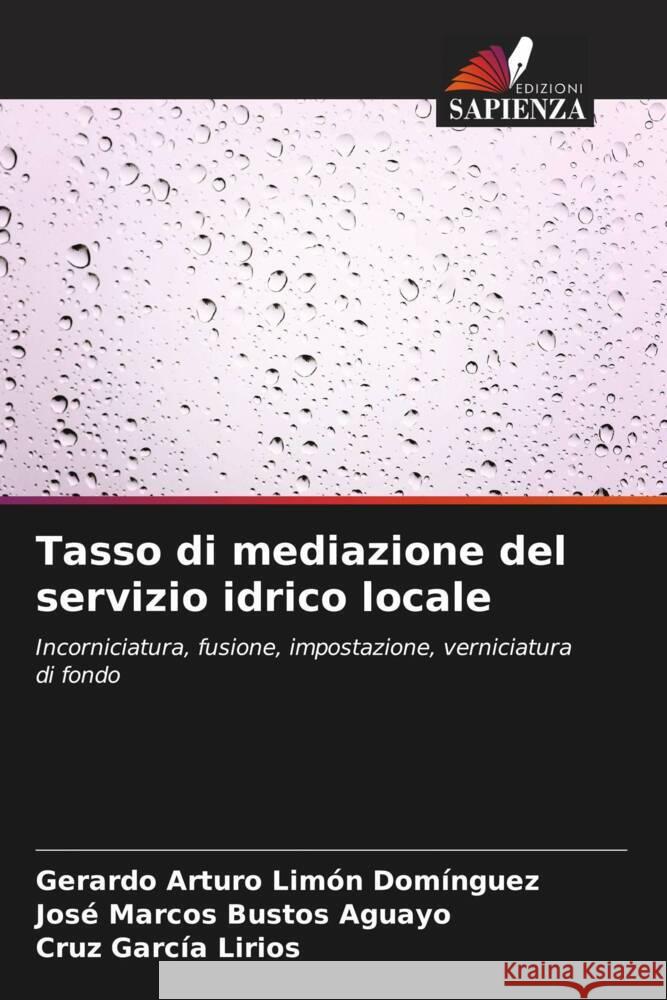 Tasso di mediazione del servizio idrico locale Limón Domínguez, Gerardo Arturo, Bustos Aguayo, José Marcos, García Lirios, Cruz 9786204764580