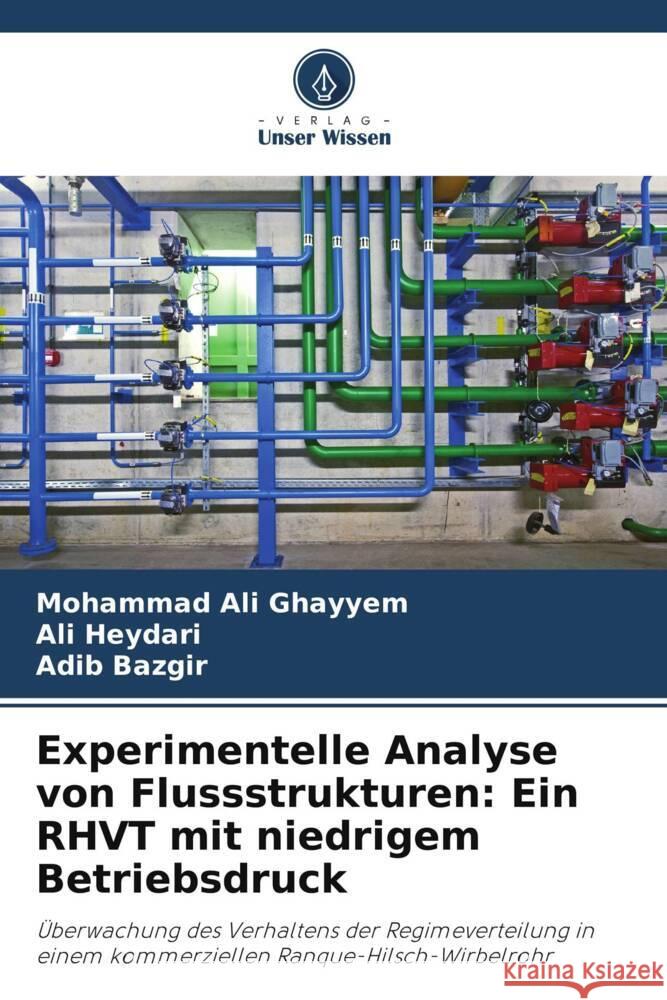 Experimentelle Analyse von Flussstrukturen: Ein RHVT mit niedrigem Betriebsdruck Ghayyem, Mohammad Ali, Heydari, Ali, Bazgir, Adib 9786204777122