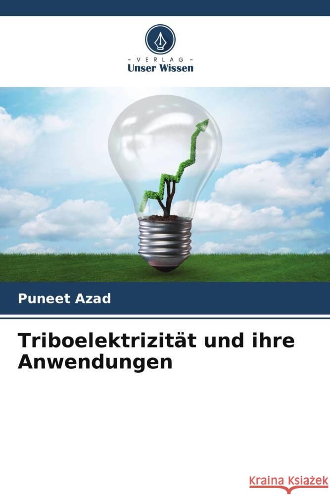 Triboelektrizität und ihre Anwendungen Azad, Puneet 9786204786339