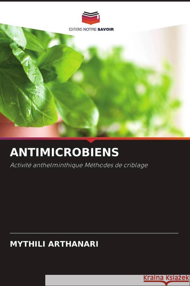 ANTIMICROBIENS ARTHANARI, MYTHILI 9786204790251