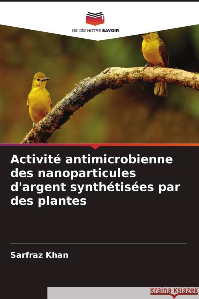 Activité antimicrobienne des nanoparticules d'argent synthétisées par des plantes Khan, Sarfraz 9786204808895