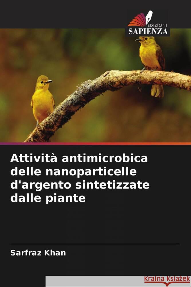 Attività antimicrobica delle nanoparticelle d'argento sintetizzate dalle piante Khan, Sarfraz 9786204808901