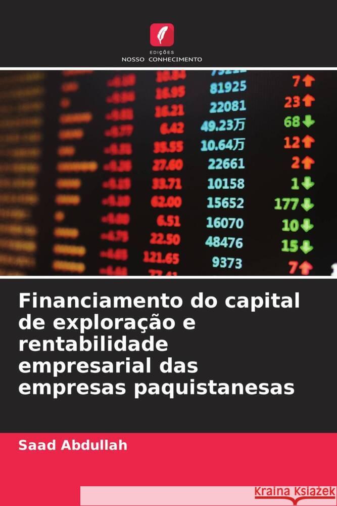 Financiamento do capital de exploração e rentabilidade empresarial das empresas paquistanesas Abdullah, Saad 9786204814421