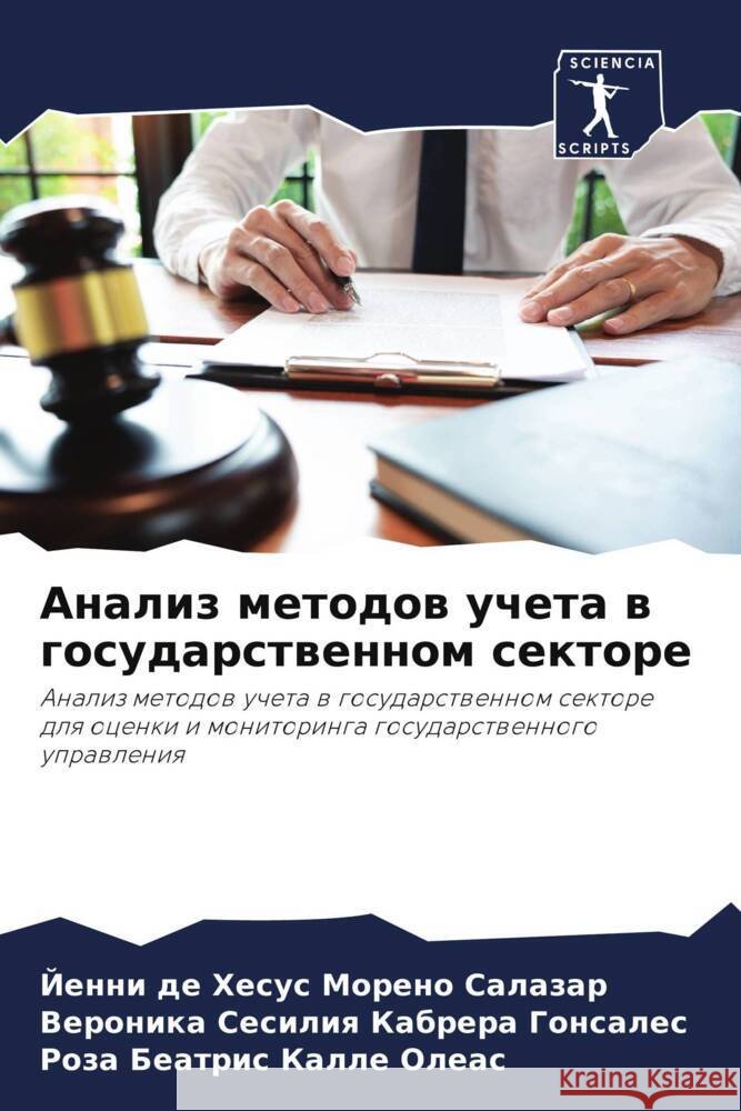 Analiz metodow ucheta w gosudarstwennom sektore Moreno Salazar, Jenni de Hesus, Kabrera Gonsales, Veronika Sesiliq, Kalle Oleas, Roza Beatris 9786204822464