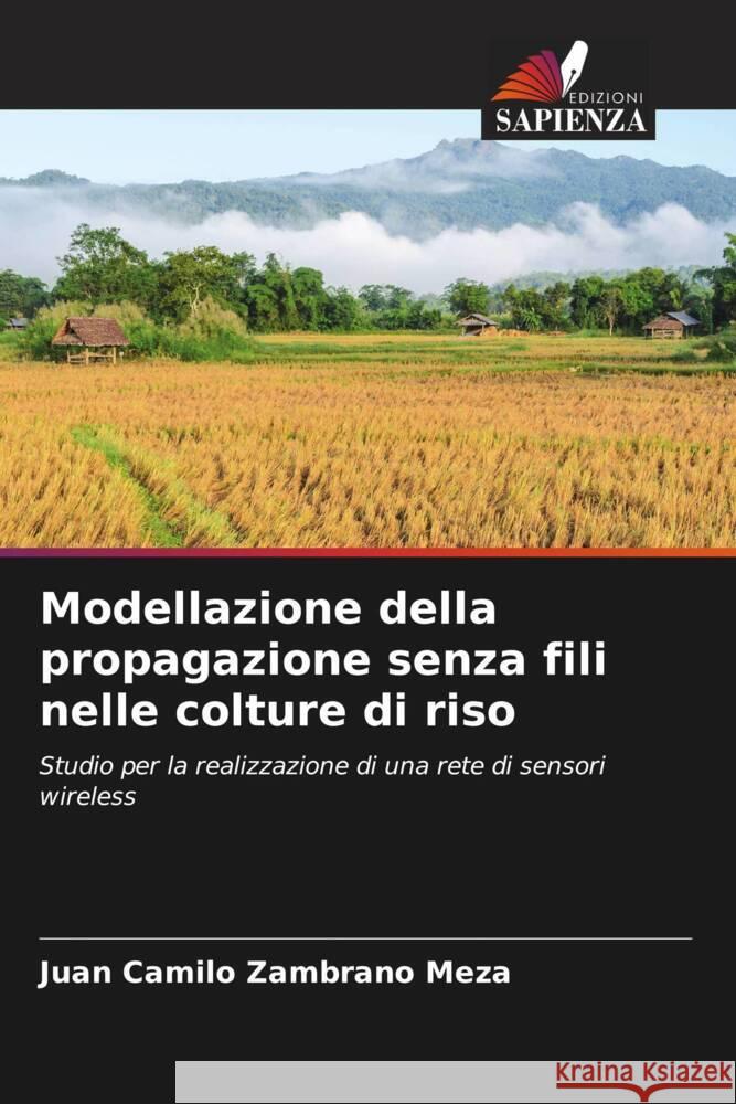 Modellazione della propagazione senza fili nelle colture di riso Zambrano Meza, Juan Camilo 9786204834146