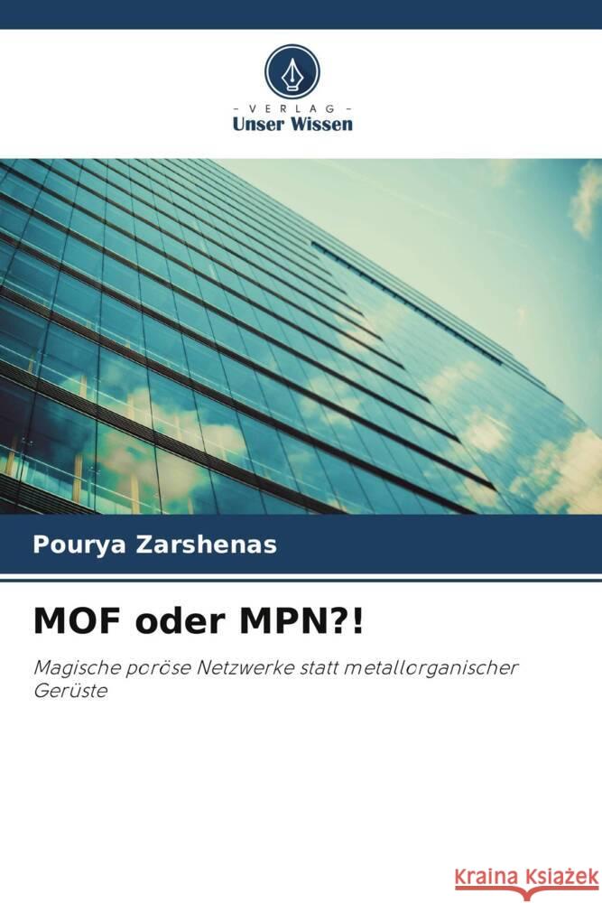 MOF oder MPN?! Zarshenas, Pourya 9786204835198 Verlag Unser Wissen