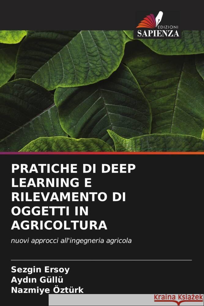 PRATICHE DI DEEP LEARNING E RILEVAMENTO DI OGGETTI IN AGRICOLTURA Ersoy, Sezgin, Güllü, Aydin, Ozturk, Nazmiye 9786204836300