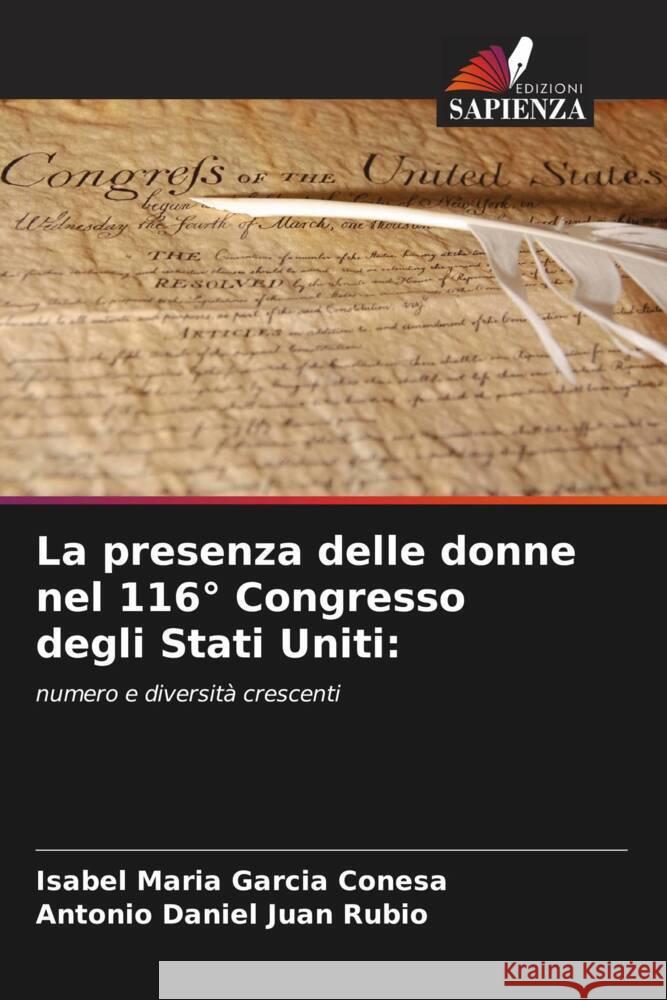 La presenza delle donne nel 116° Congresso degli Stati Uniti: Garcia Conesa, Isabel Maria, Juan Rubio, Antonio Daniel 9786204851532