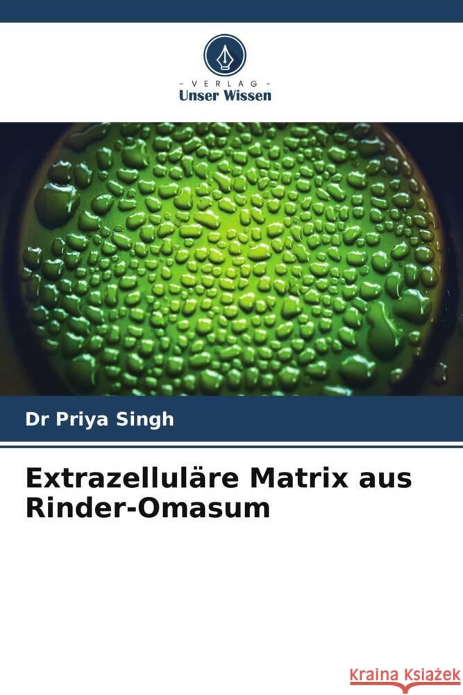 Extrazelluläre Matrix aus Rinder-Omasum Singh, Dr Priya 9786204877280