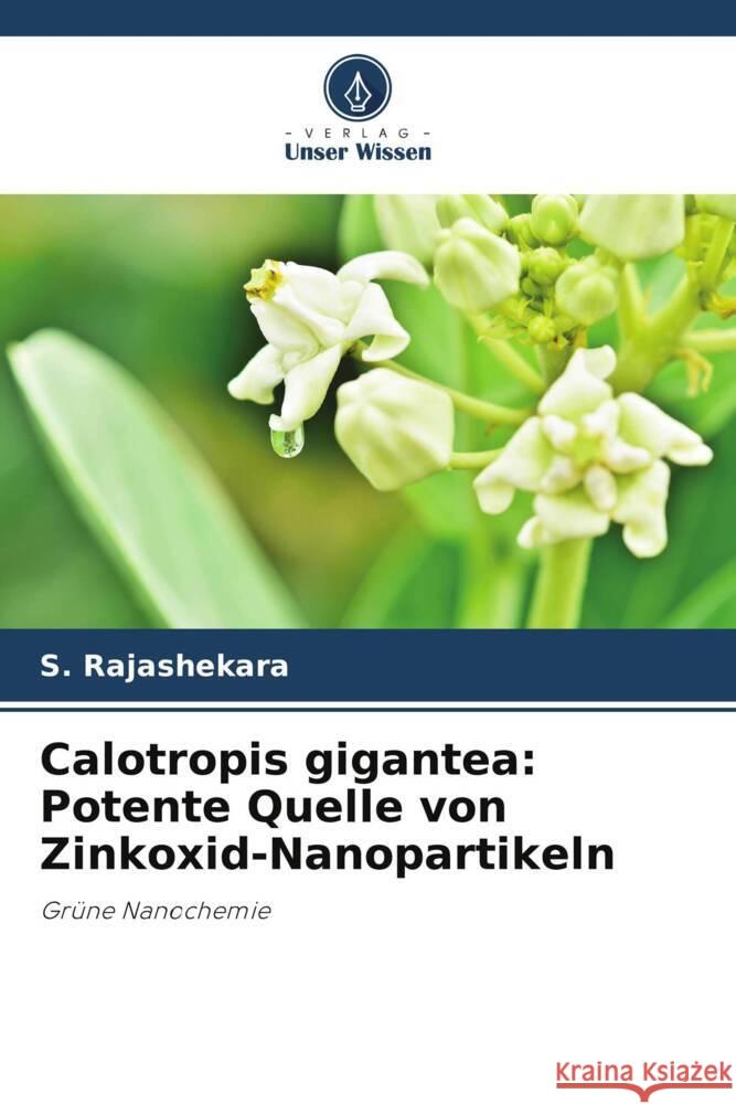 Calotropis gigantea: Potente Quelle von Zinkoxid-Nanopartikeln Rajashekara, S., Shrivastava, Arshika, Sumhita, Sankranthi 9786204877839