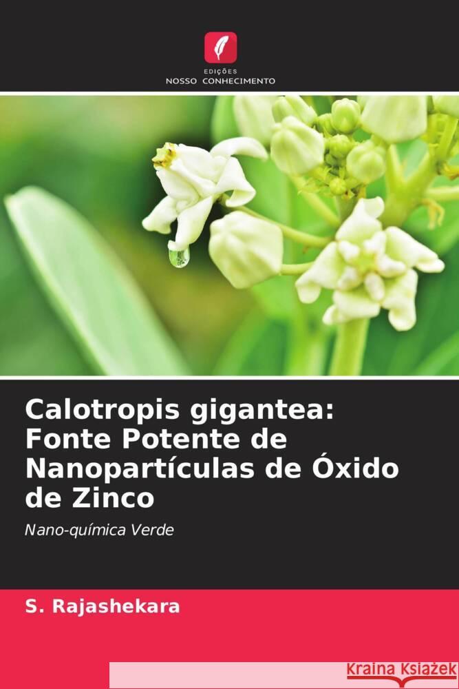 Calotropis gigantea: Fonte Potente de Nanopartículas de Óxido de Zinco Rajashekara, S., Shrivastava, Arshika, Sumhita, Sankranthi 9786204877884