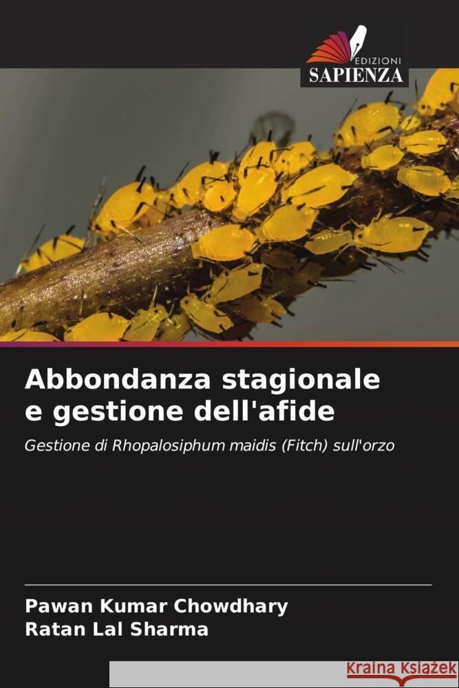 Abbondanza stagionale e gestione dell'afide Chowdhary, Pawan Kumar, Sharma, Ratan Lal 9786204880426